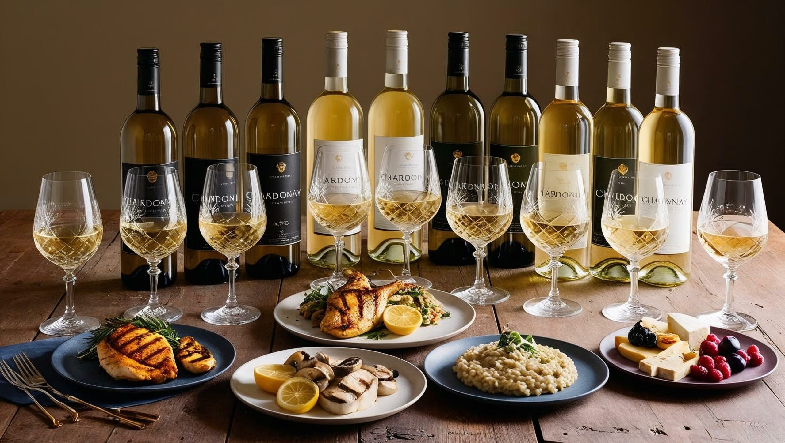 Ten great chardonnay wines.
